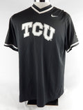 2020 Texas Christian Frogs #26 Game Used Grey Practice Jersey Baseball XL 760