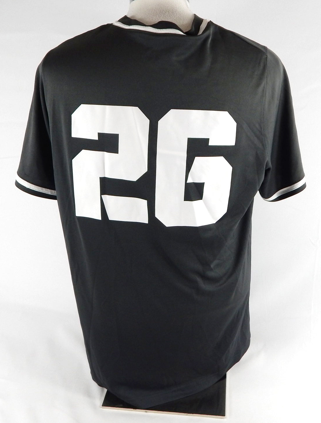 2020 Texas Christian Frogs #26 Game Used Grey Practice Jersey Baseball XL 760 Pic2