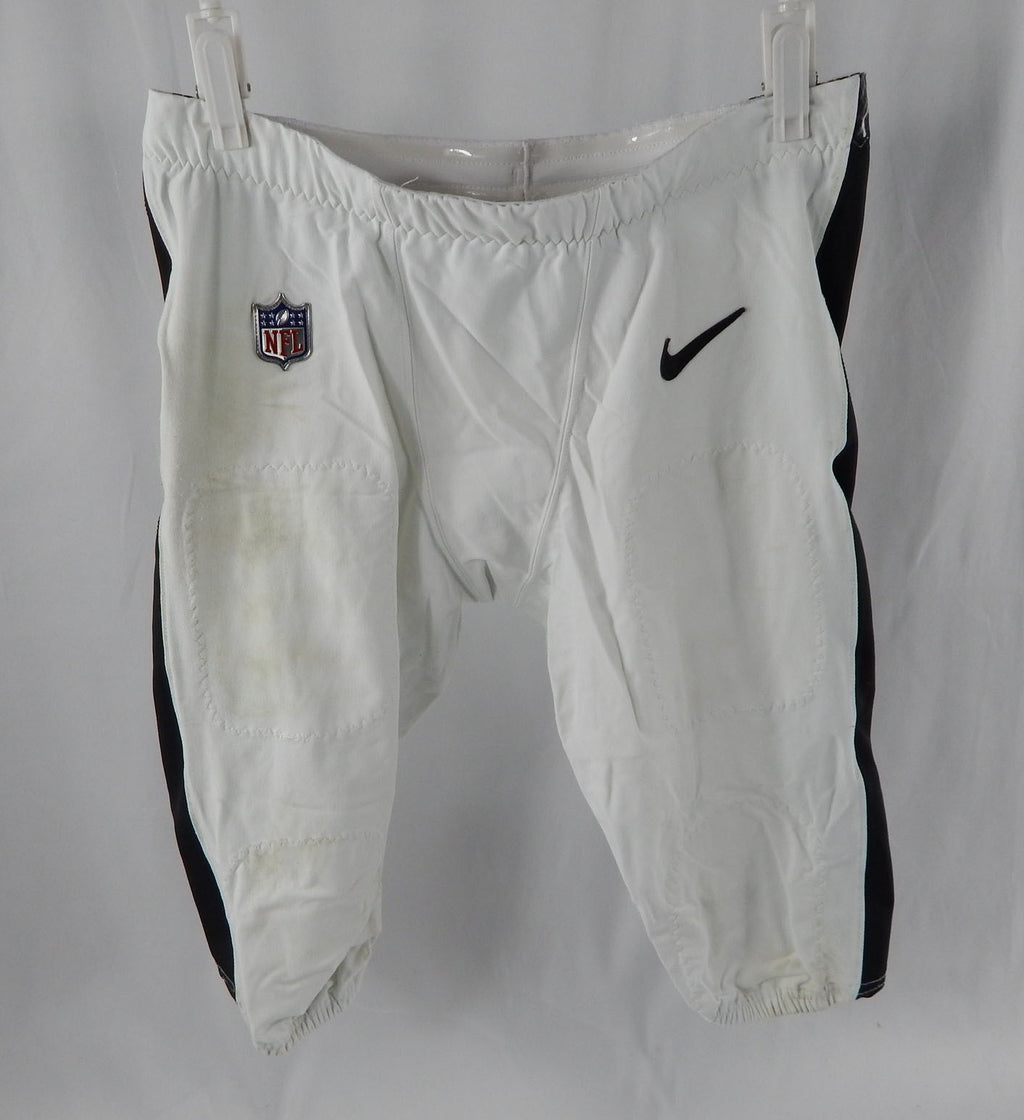 2023 Philadelphia Eagles Patrick Johnson #48 Game Used White Pants 36 584