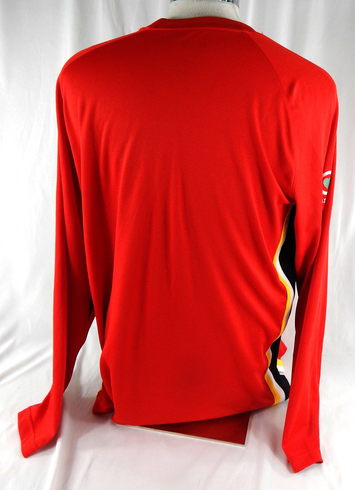 2025-26 Atlanta Hawks Corey Kispert #24 Game Used Red Shooting Shirt XL 081 Pic2