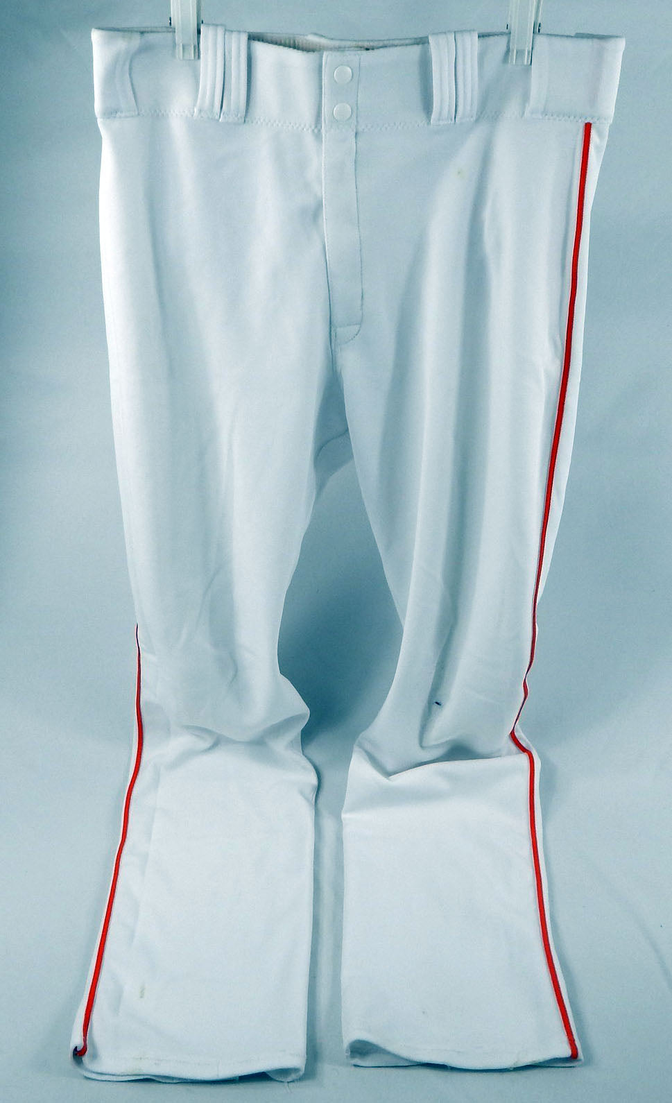 2014 Miami Marlins Derek Dietrich #32 Game Used White Pants 35-42-35 325