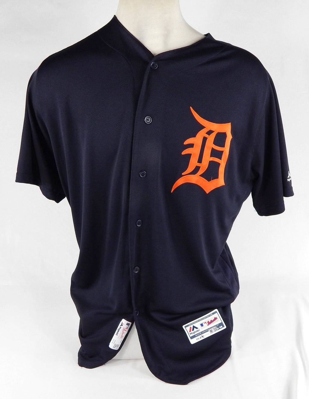 2019 Detroit Tigers Hernan Perez #34 Game Issued Pos Used Blue Jersey ST BP 8 Pic2