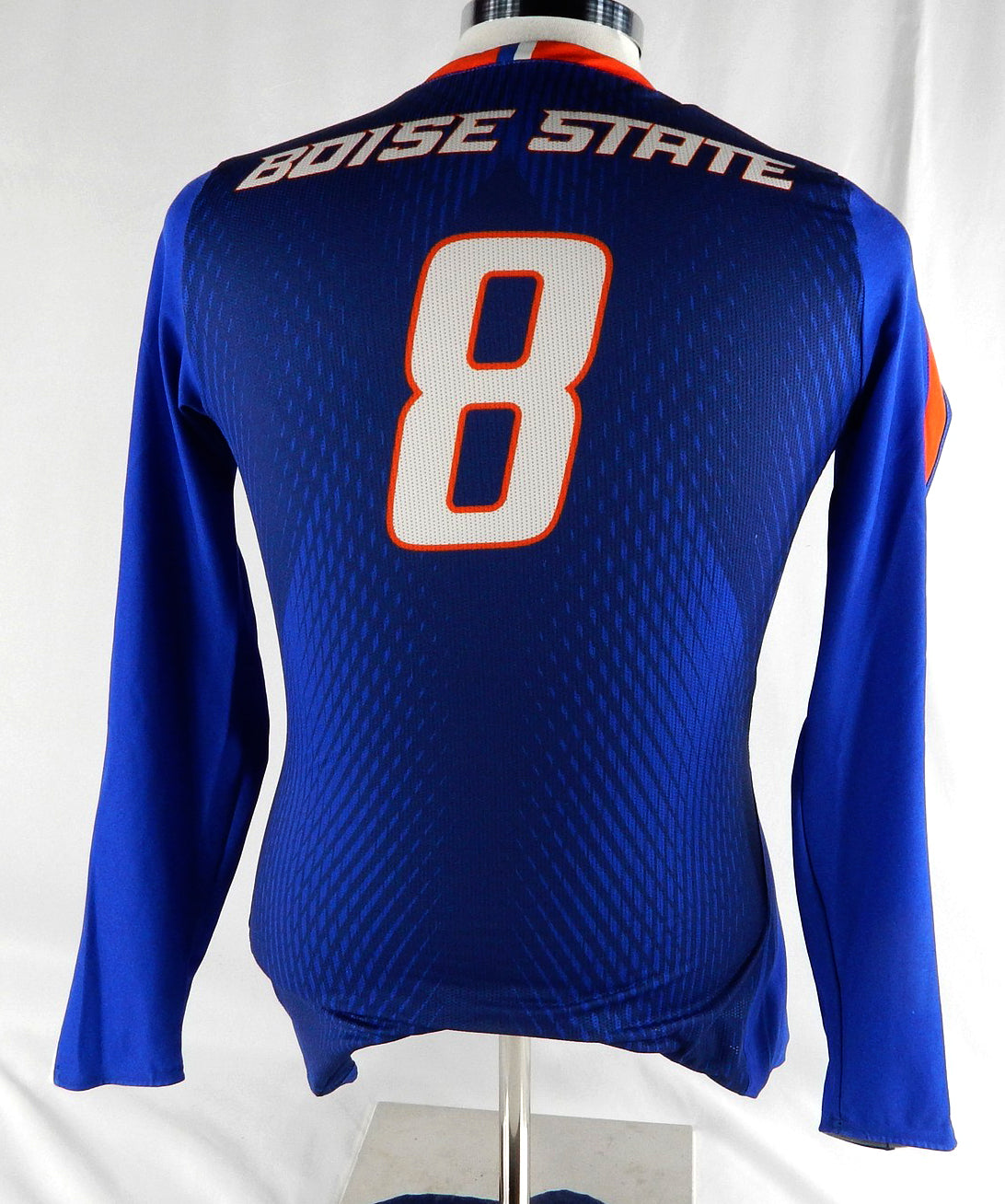 2017 Boise State Broncos #8 Game Used Blue Jersey Womens Volleyball M DP89695 Pic2