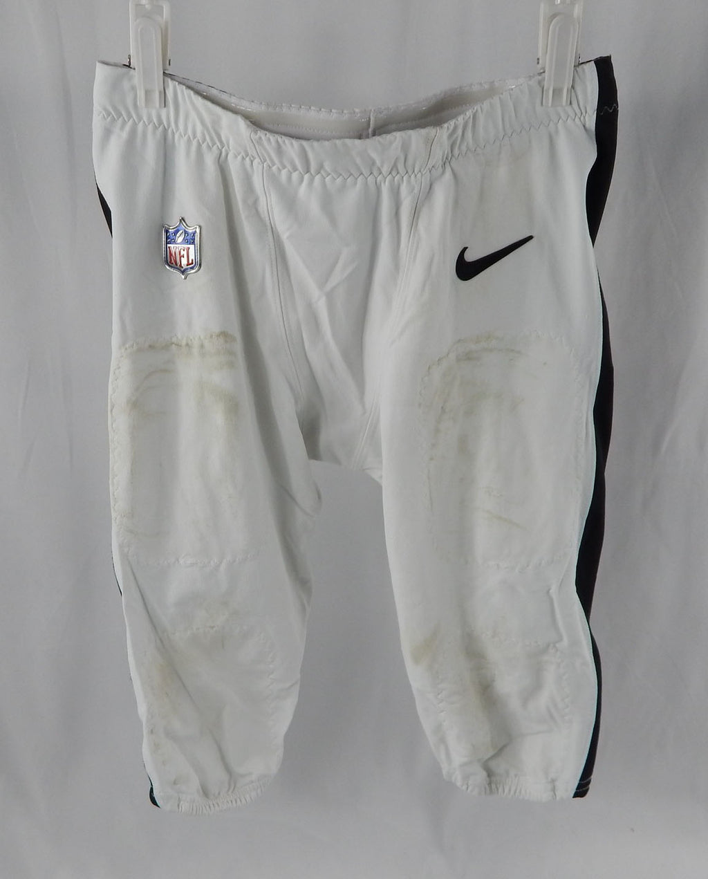 2023 Philadelphia Eagles #37 Game Used White Pants 34 587