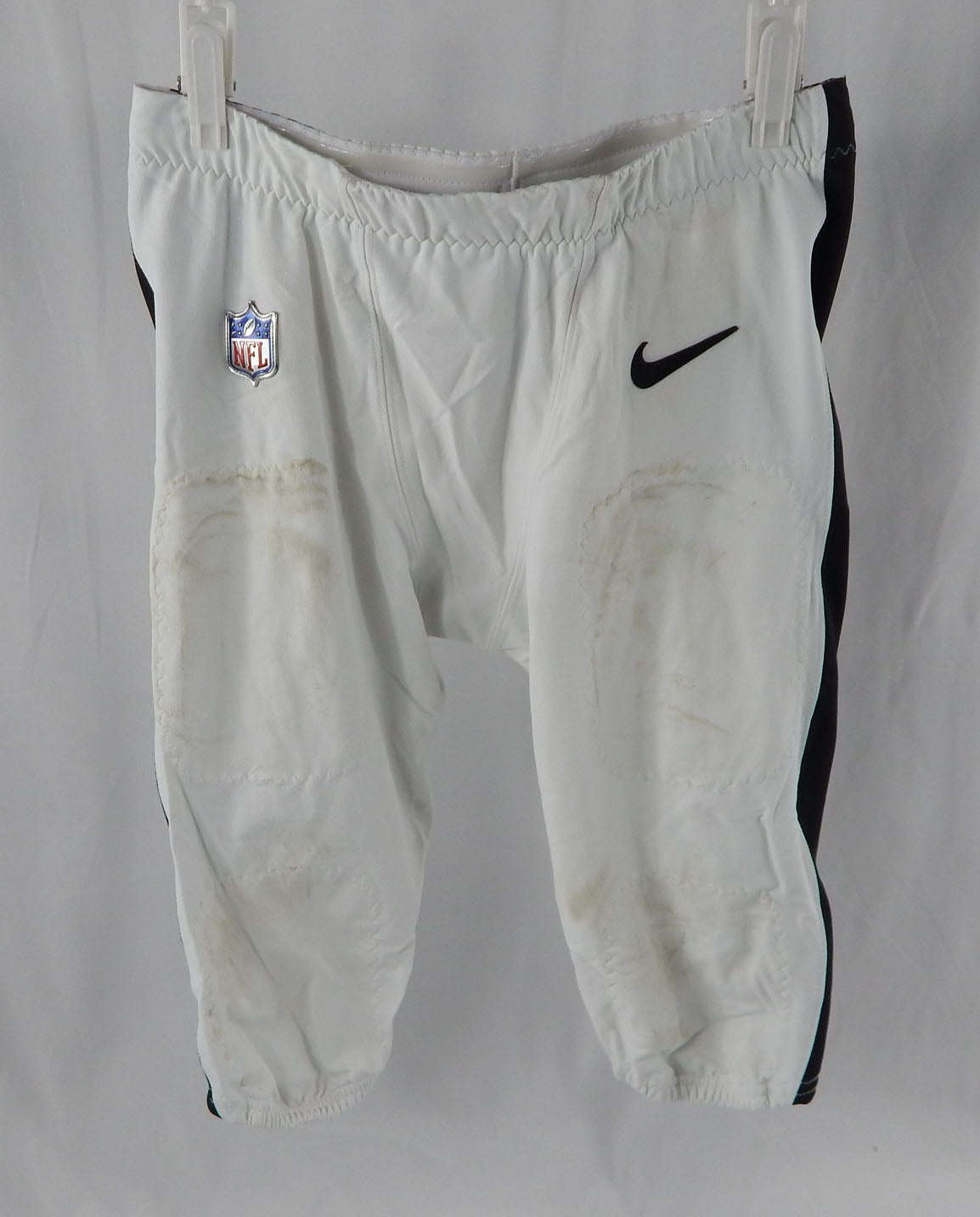 2023 Philadelphia Eagles #37 Game Used White Pants 34 587