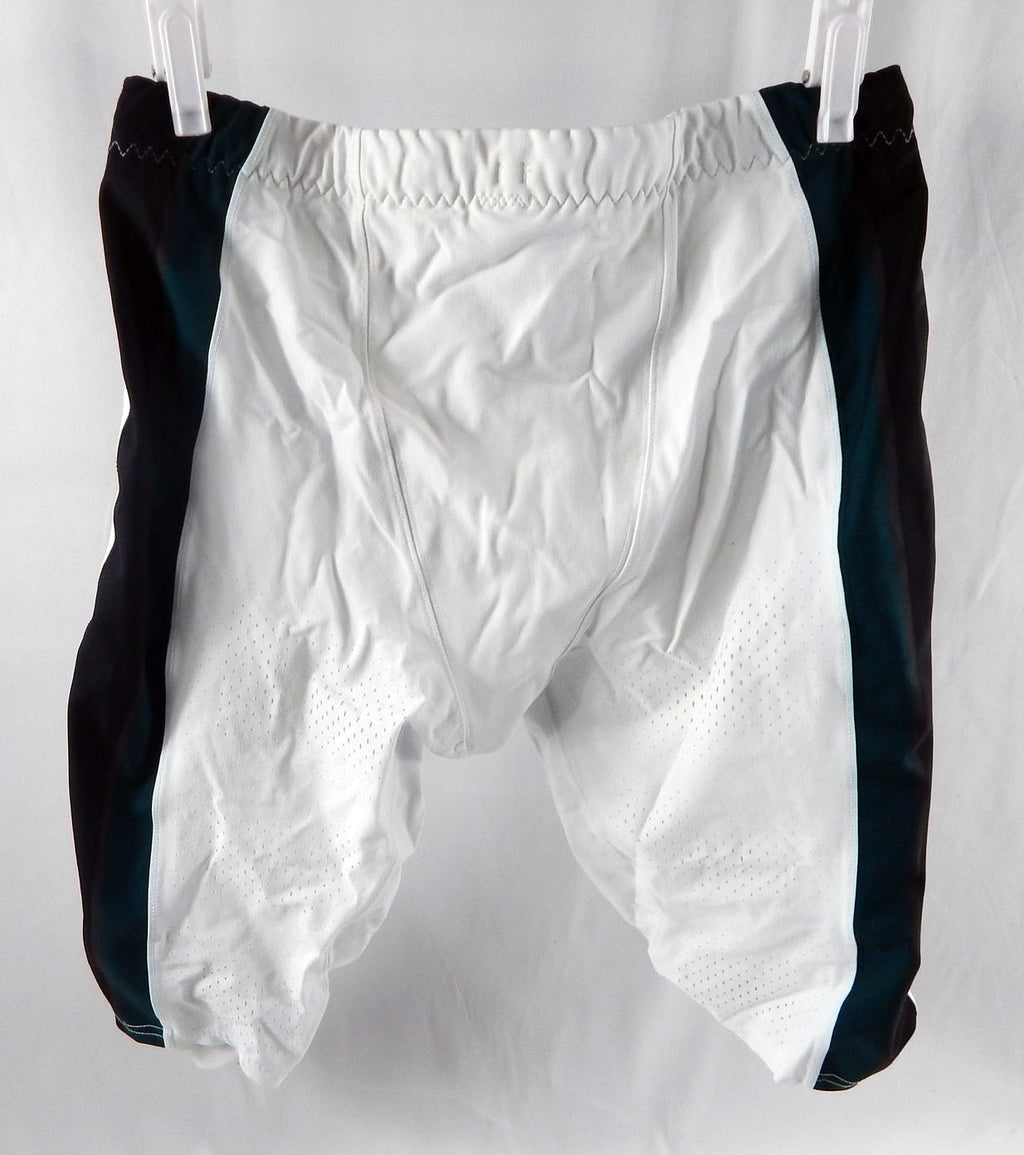 2024 Philadelphia Eagles Jalyx Hunt #58 Game Used White Football Pants 38 113586 Pic2