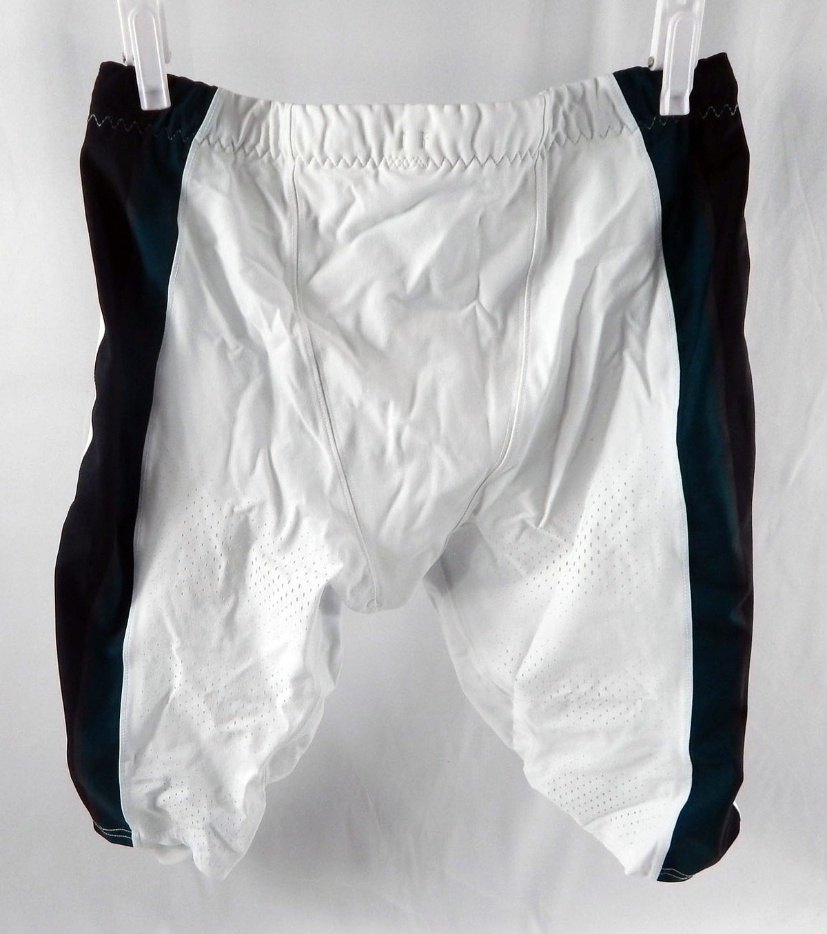 2024 Philadelphia Eagles Jalyx Hunt #58 Game Used White Football Pants 38 113586 Pic2