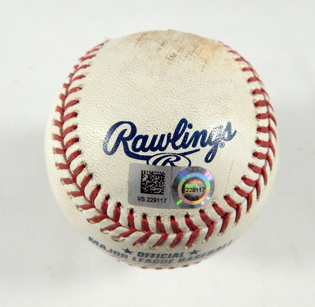 2023 Phillies Nationals Game Used Baseball Yunior Marte Alex Call Ball. 229 Pic2