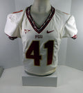 2008-12 Florida State Seminoles #41 Game Used White Jersey NP Rem DP28340