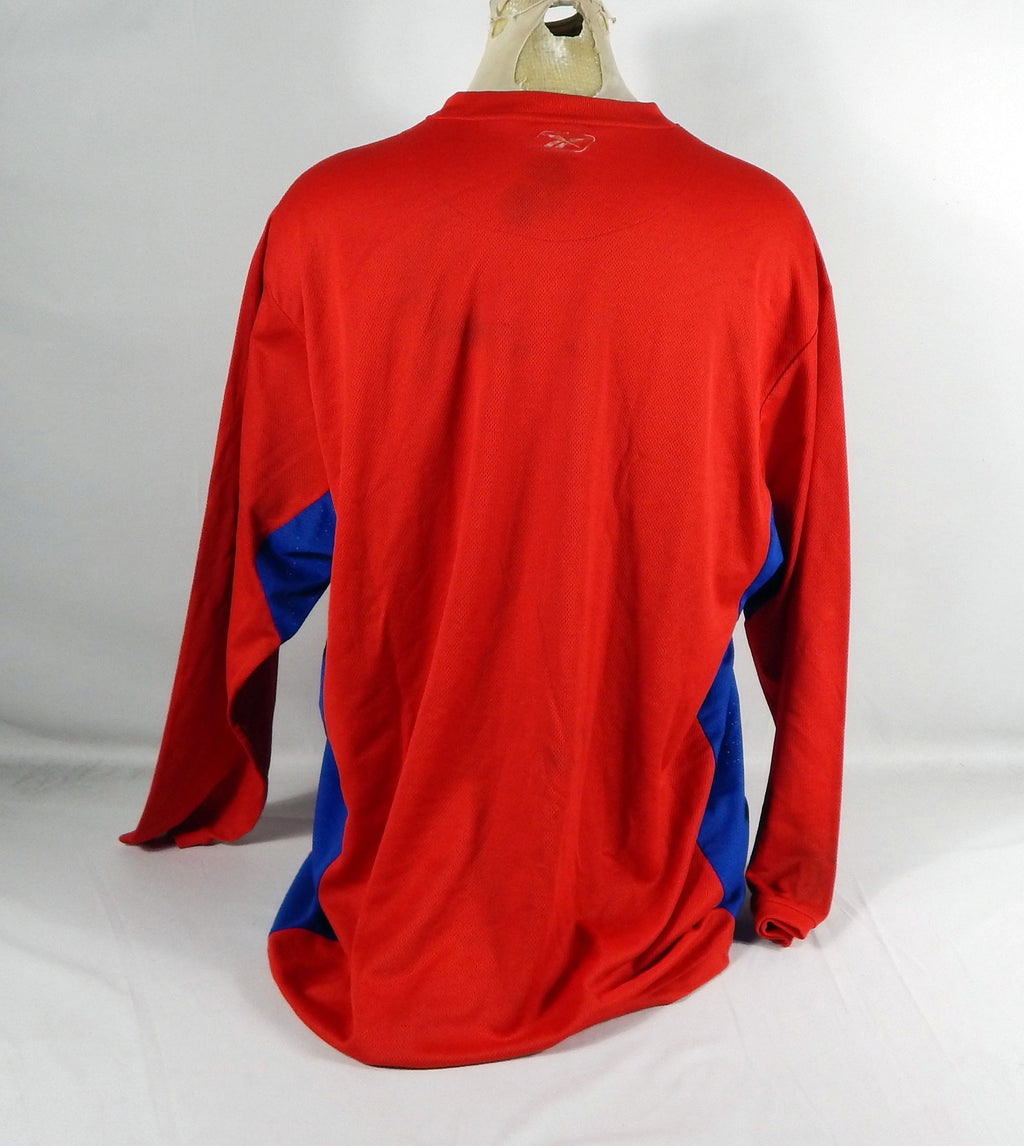 2000s Los Angeles Clippers #41 Game Used Red Shooting Shirt 3XL DP72156 Pic2
