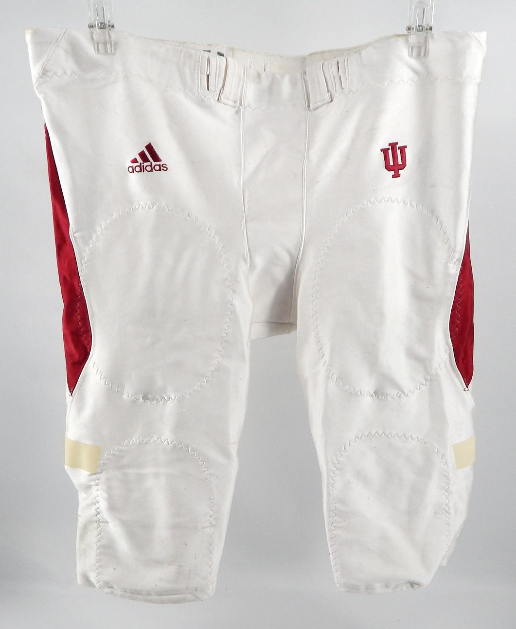 Indiana Hoosiers #60 Game Used White Pants 48 DP86640