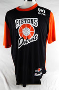 2024-25 Detroit Pistons Ausar Thompson #9 Game Used Black Shooting Shirt Bad Boy