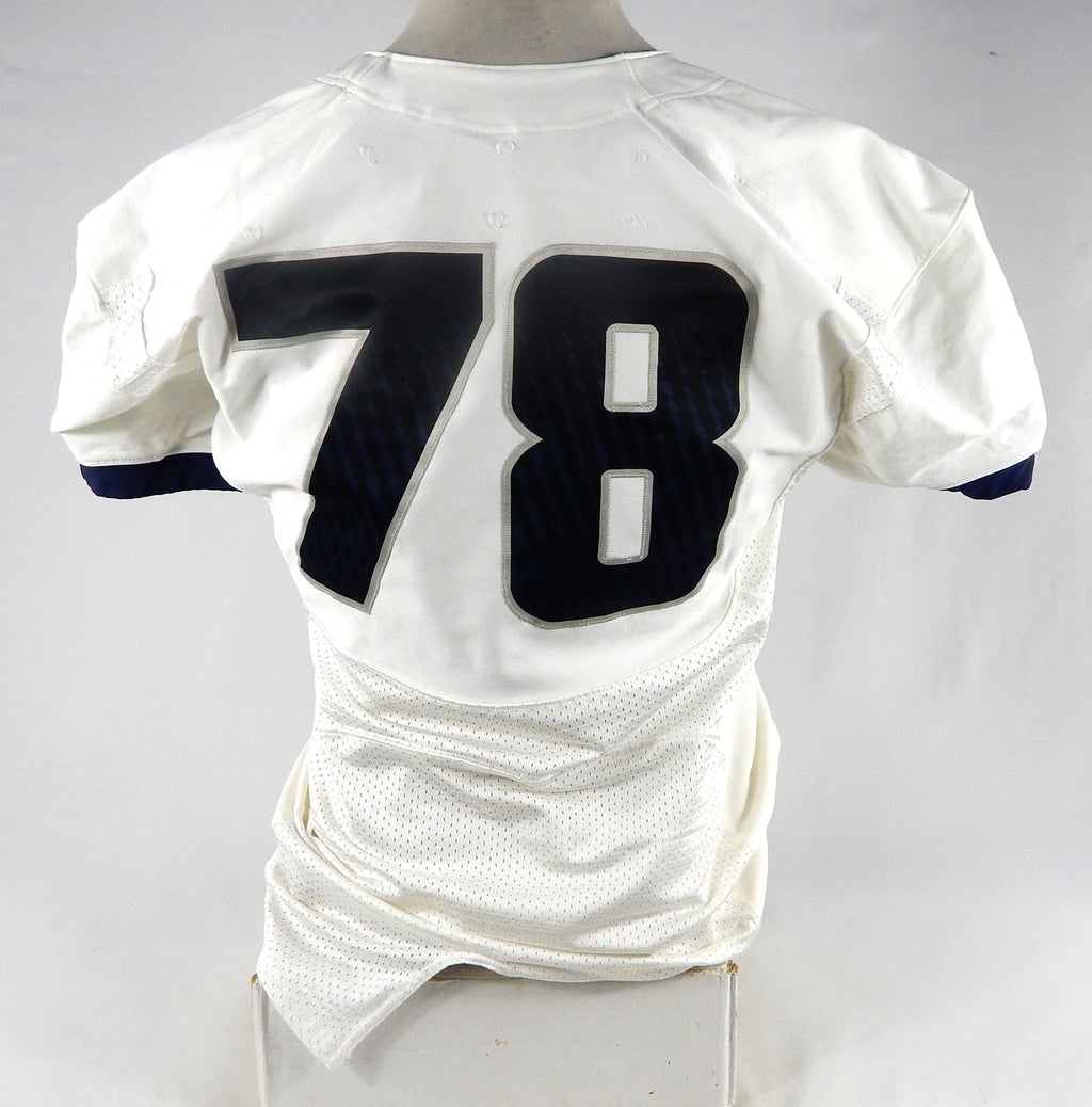 2013-15 Utah State Aggies #78 Game Used White Jersey NP R XL 122 Pic2