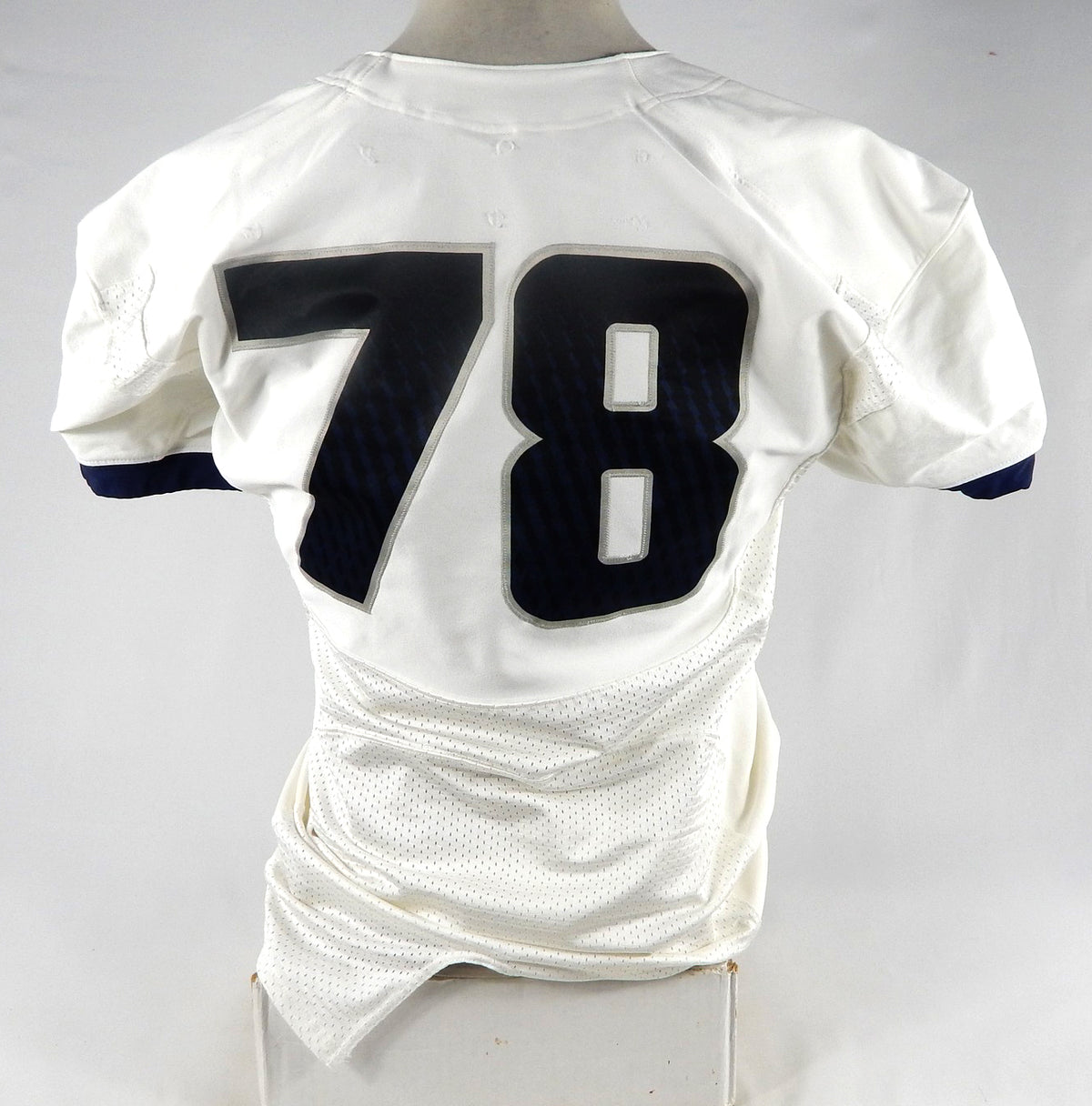 2013-15 Utah State Aggies #78 Game Used White Jersey NP R XL 122 Pic2