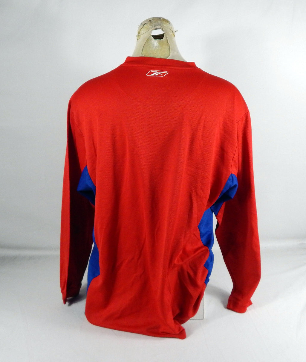 2000s Los Angeles Clippers #56 Game Used Red Shooting Shirt 2XL DP72157 Pic2