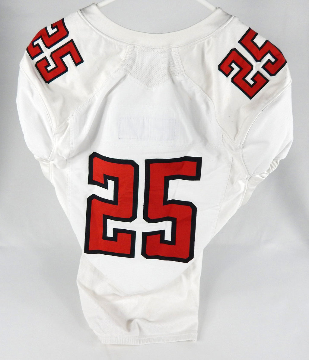 2018 Texas Tech Red Raiders #25 Game Issued Pos Used White Jersey 150 P NP R 5 Pic2
