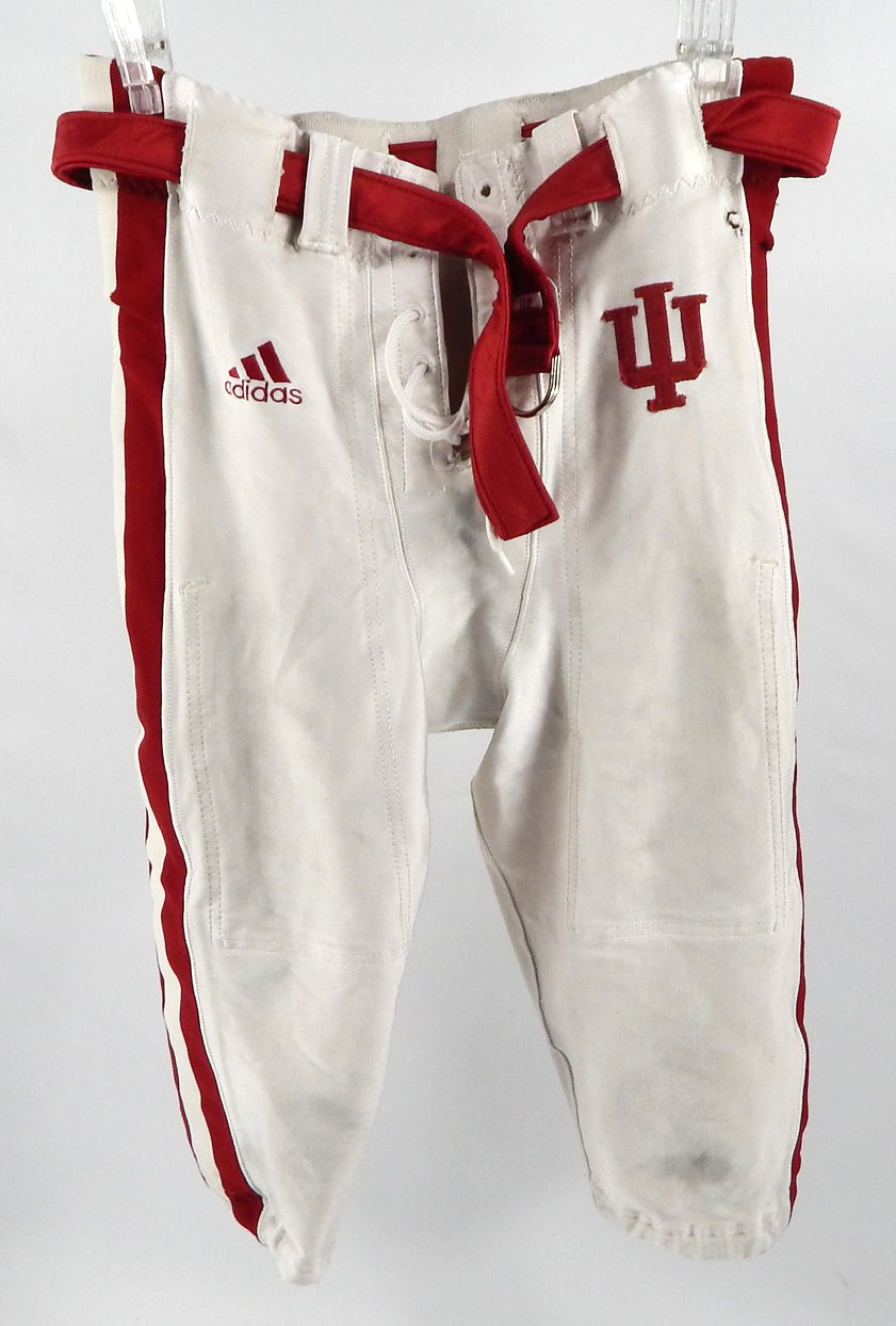 Indiana Hoosiers Game Used White Pants 36 DP86642