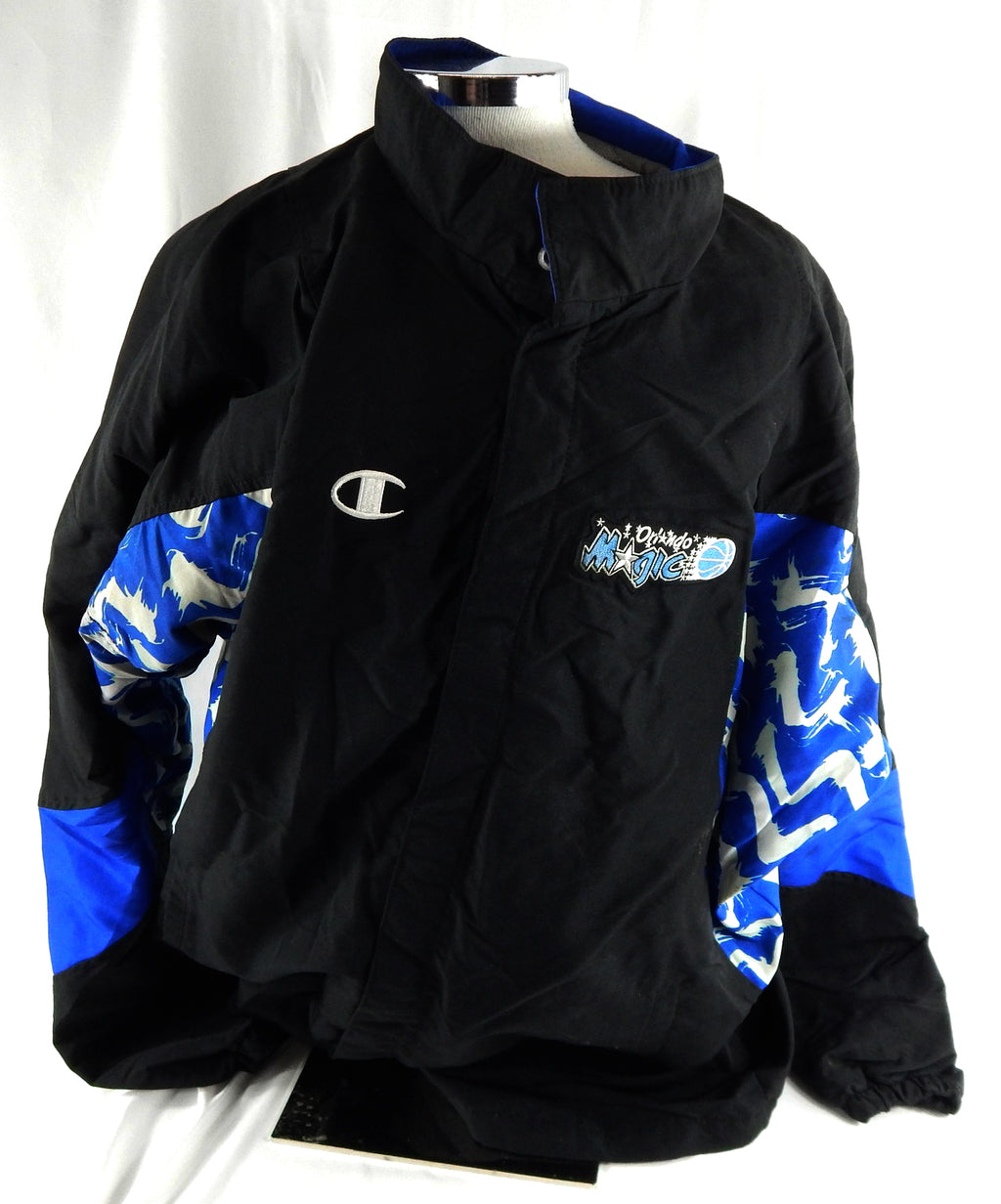 1997-98 Orlando Magic Danny Schayes #24 Game Used Black Warm Up Jacket 52 161