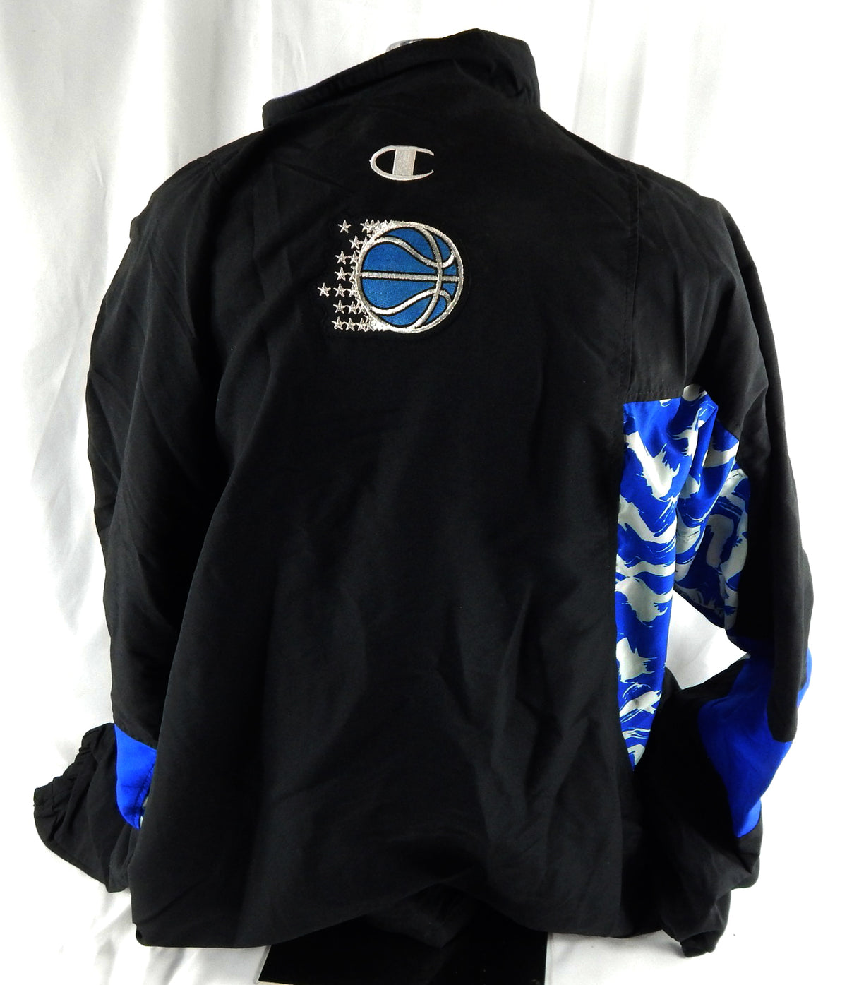 1997-98 Orlando Magic Danny Schayes #24 Game Used Black Warm Up Jacket 52 161 Pic2