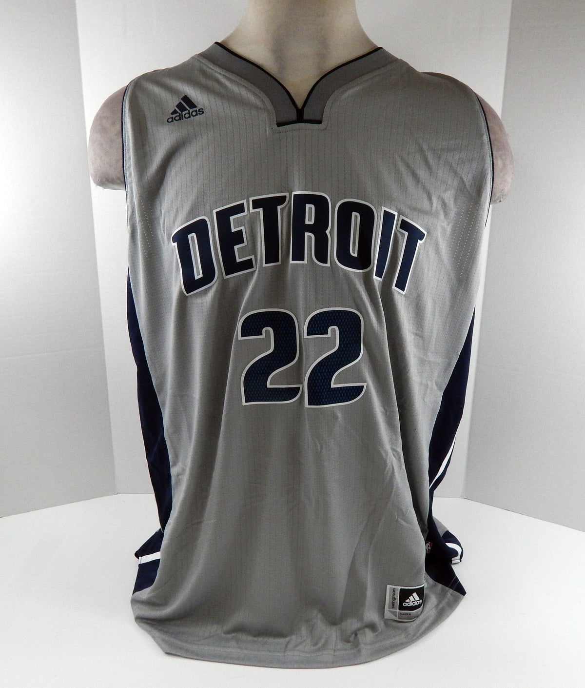 2016 Men Detroit Pistons Avery Bradley #22 Swingman Grey Jersey Adidas NWT 2XL 9