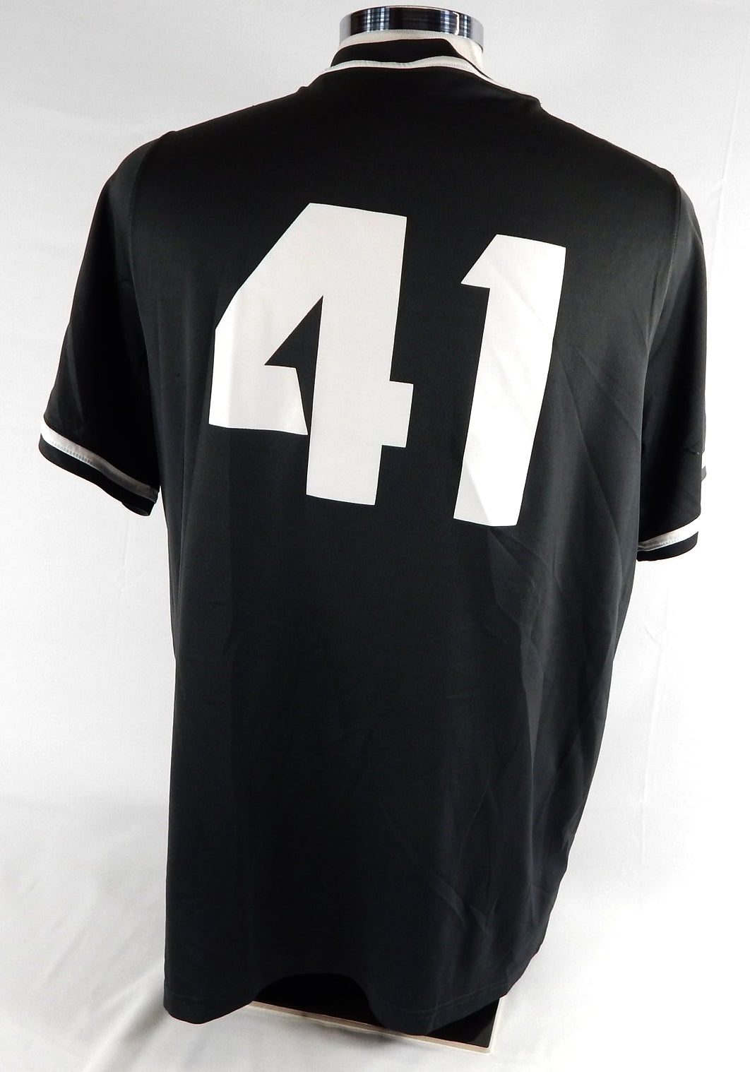 2020 Texas Christian Frogs #41 Game Used Grey Practice Jersey Baseball XL 766 Pic2