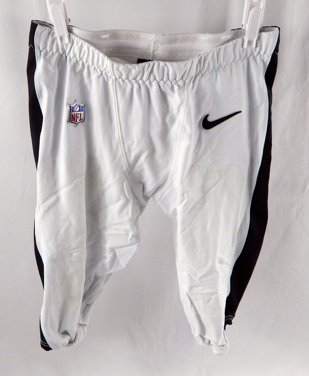 2024 Philadelphia Eagles Oren Burks #42 Game Used White Football Pants 36 113590