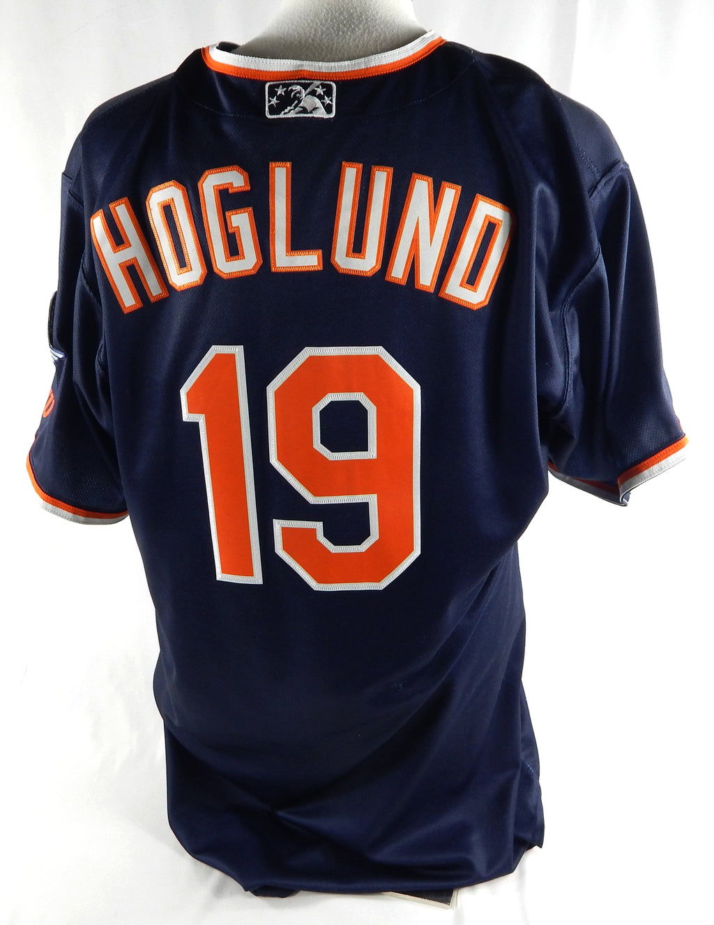 2024 Las Vegas Aviators Gunnar Hoglund #19 Game Used Navy Jersey 48 DP89655 Pic2