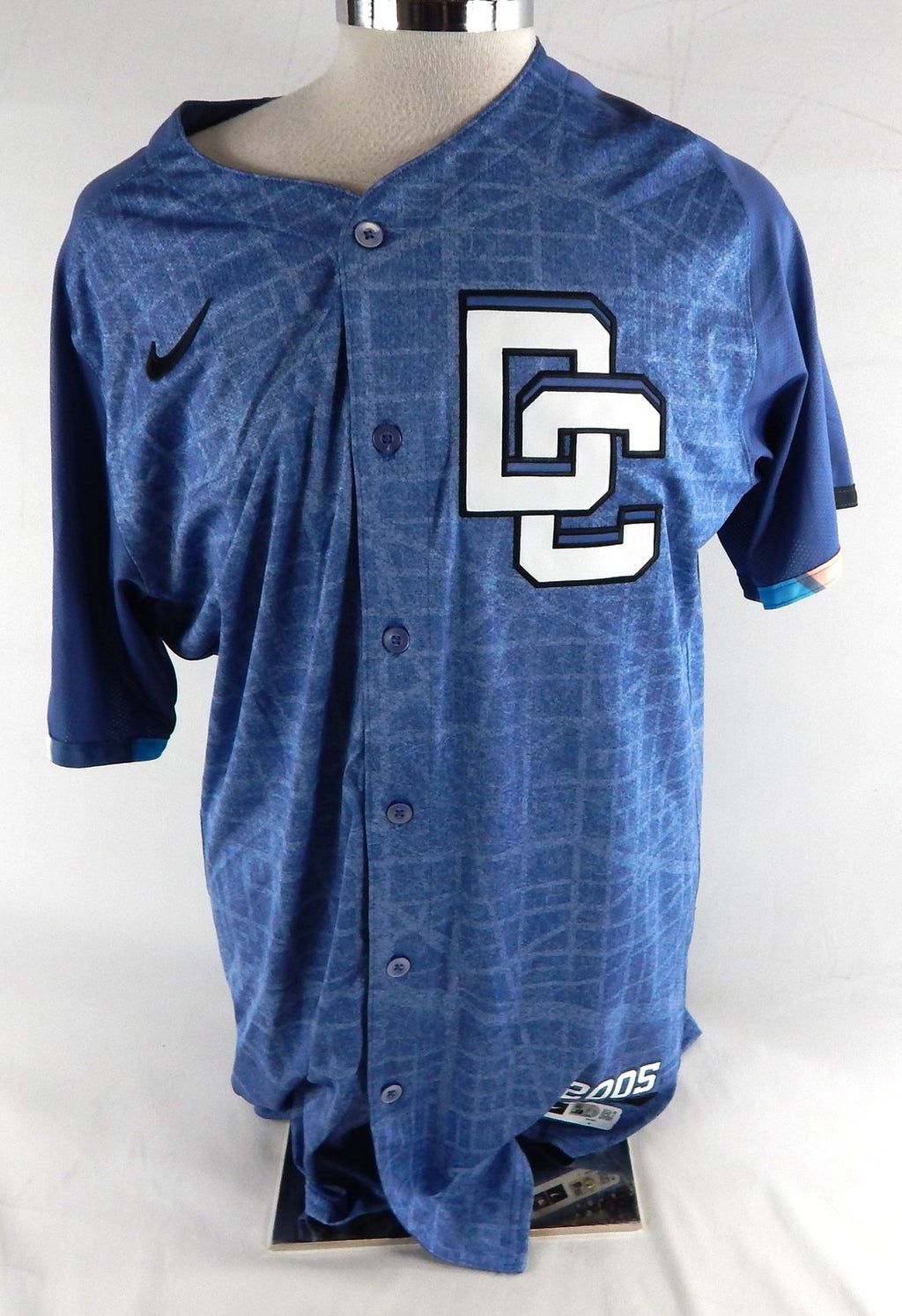 2025 Washington Nationals Trey Lipscomb #38 Game Issued Blue Jersey City Con 4