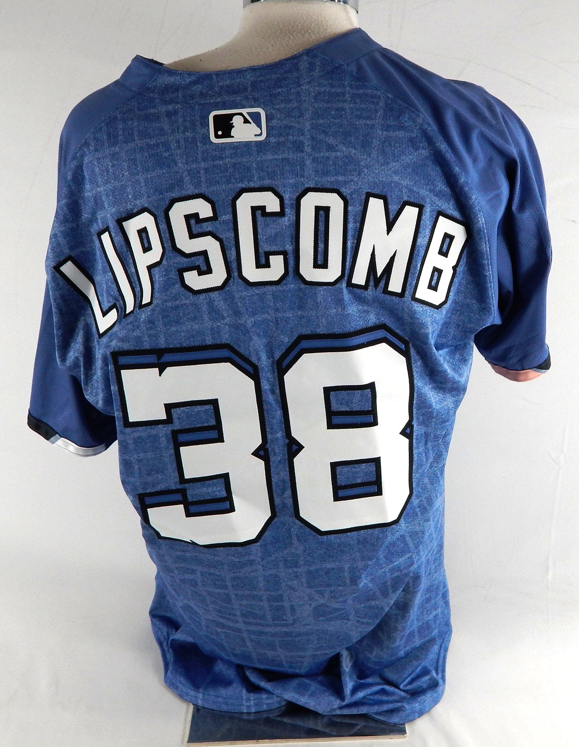 2025 Washington Nationals Trey Lipscomb #38 Game Issued Blue Jersey City Con 4 Pic2