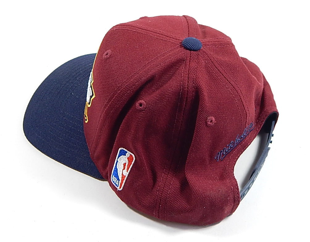 2000's Cleveland Cavaliers Cavs Mitchell & Ness Snapback Hat Pic2