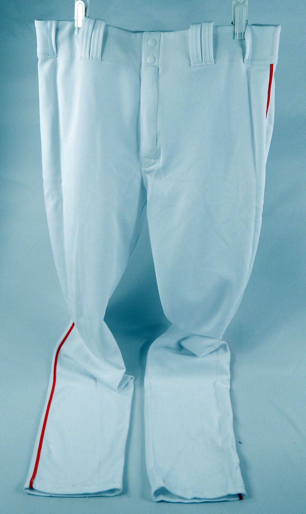 2015 Miami Marlins Aaron Crow #43 Game Used White Pants 36-38-36 333