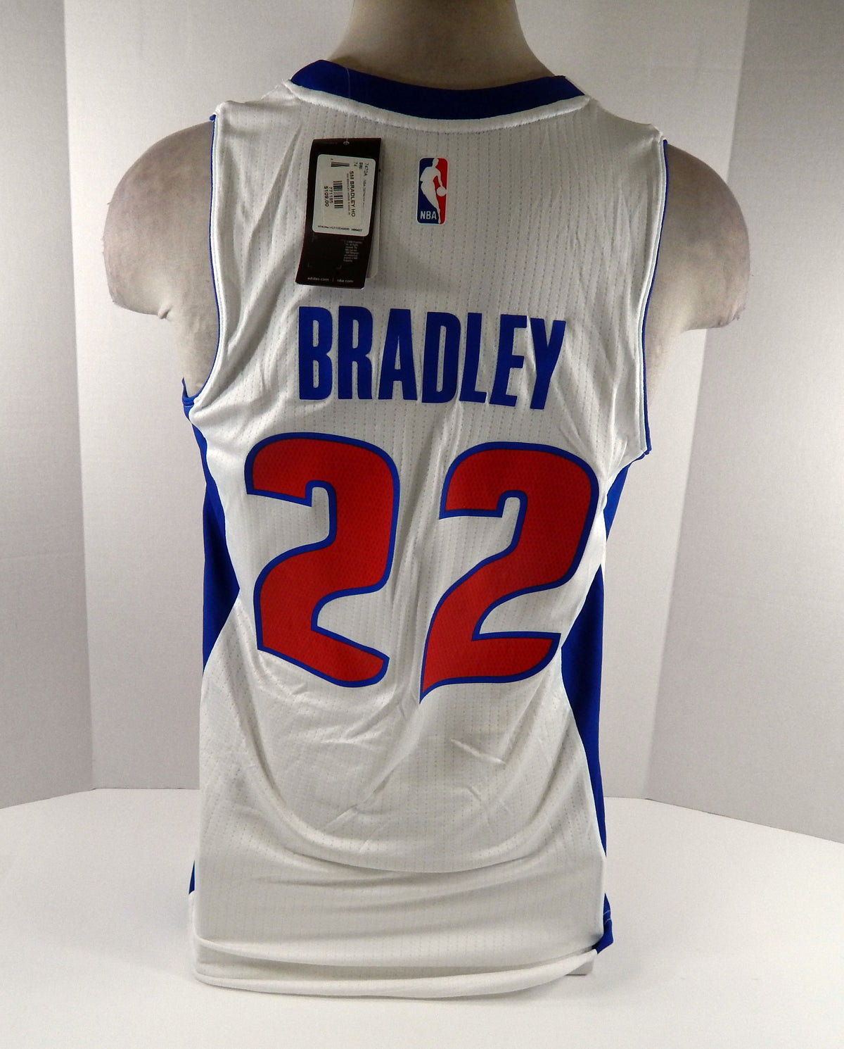 2016 Mens Detroit Pistons Avery Bradley #22 Swingman White Jersey Adidas NWT S 0 Pic2