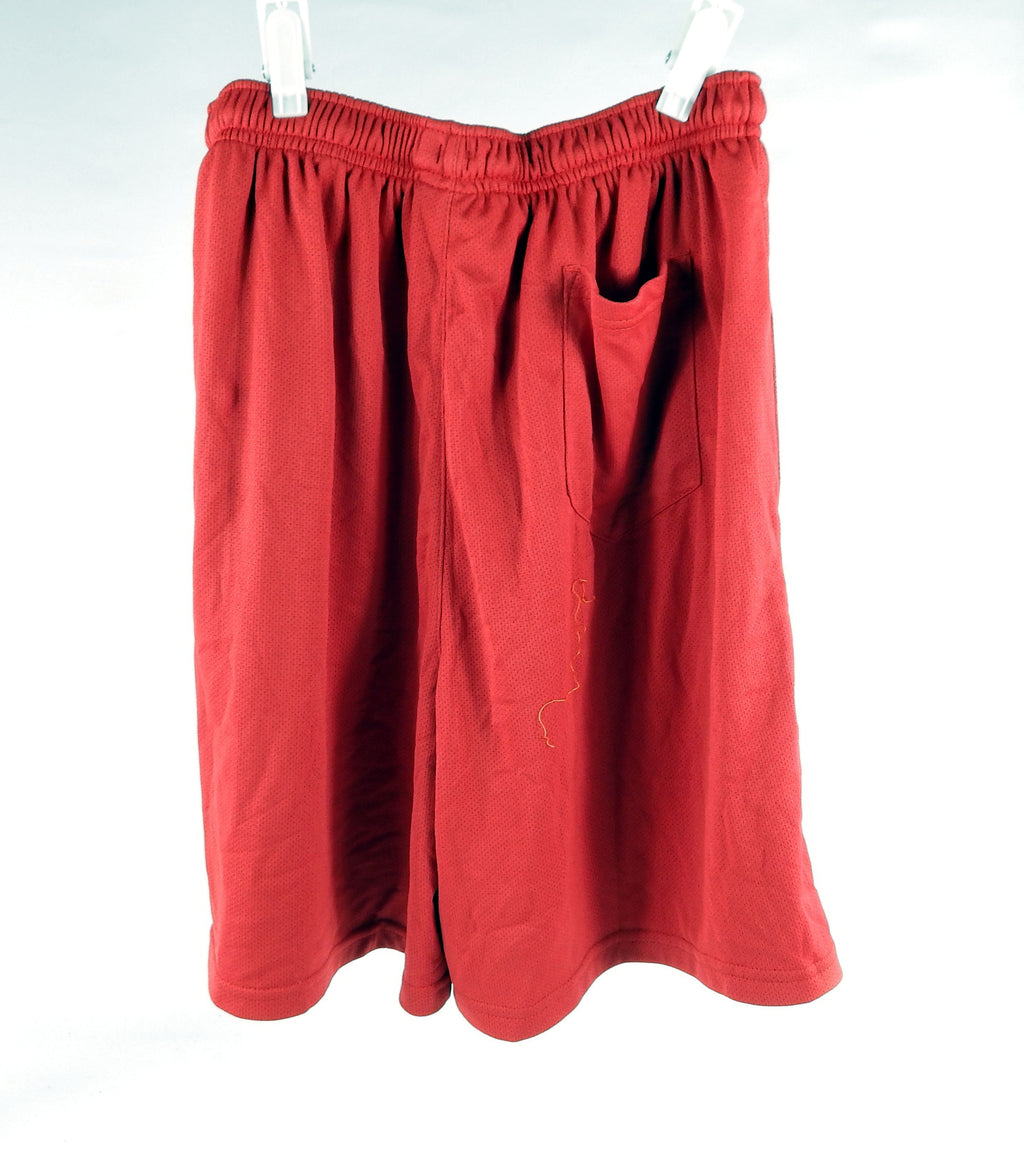 2000s Team USA Basketball Team Issued Red Training Shorts M DP70463 Pic2