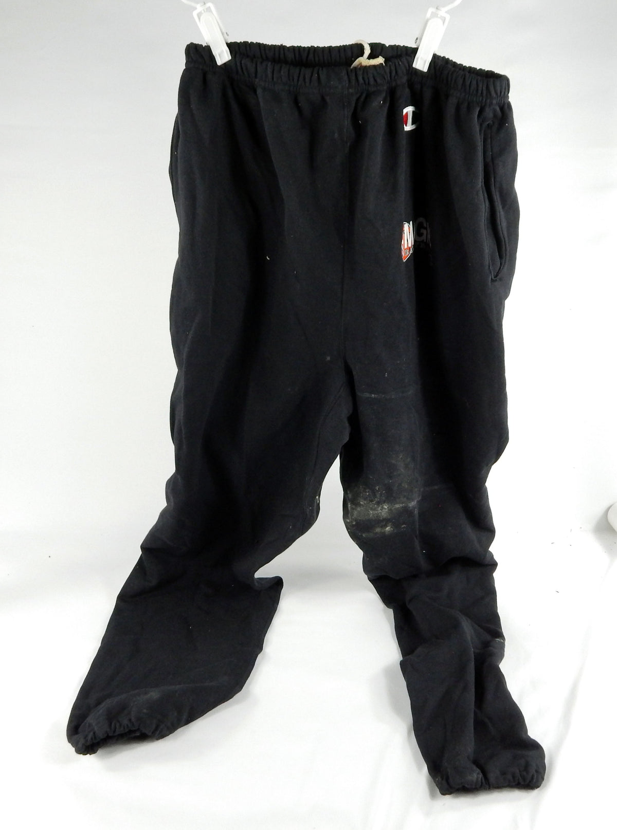 1990s Orlando Magic #50 Game Used Black Travel Pants 50 DP70828