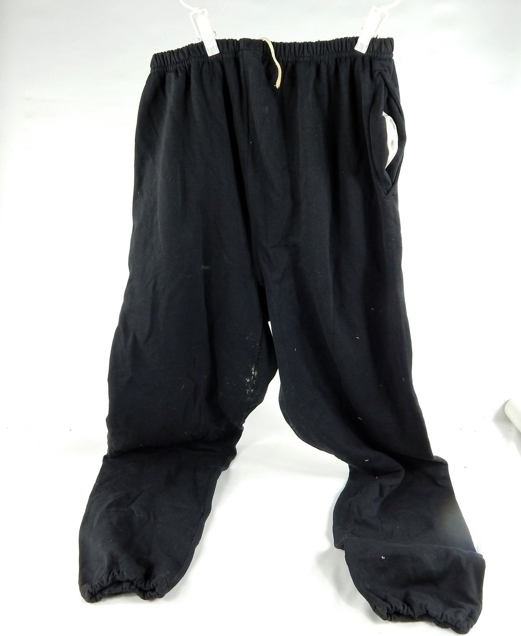 1990s Orlando Magic #50 Game Used Black Travel Pants 50 DP70828 Pic2