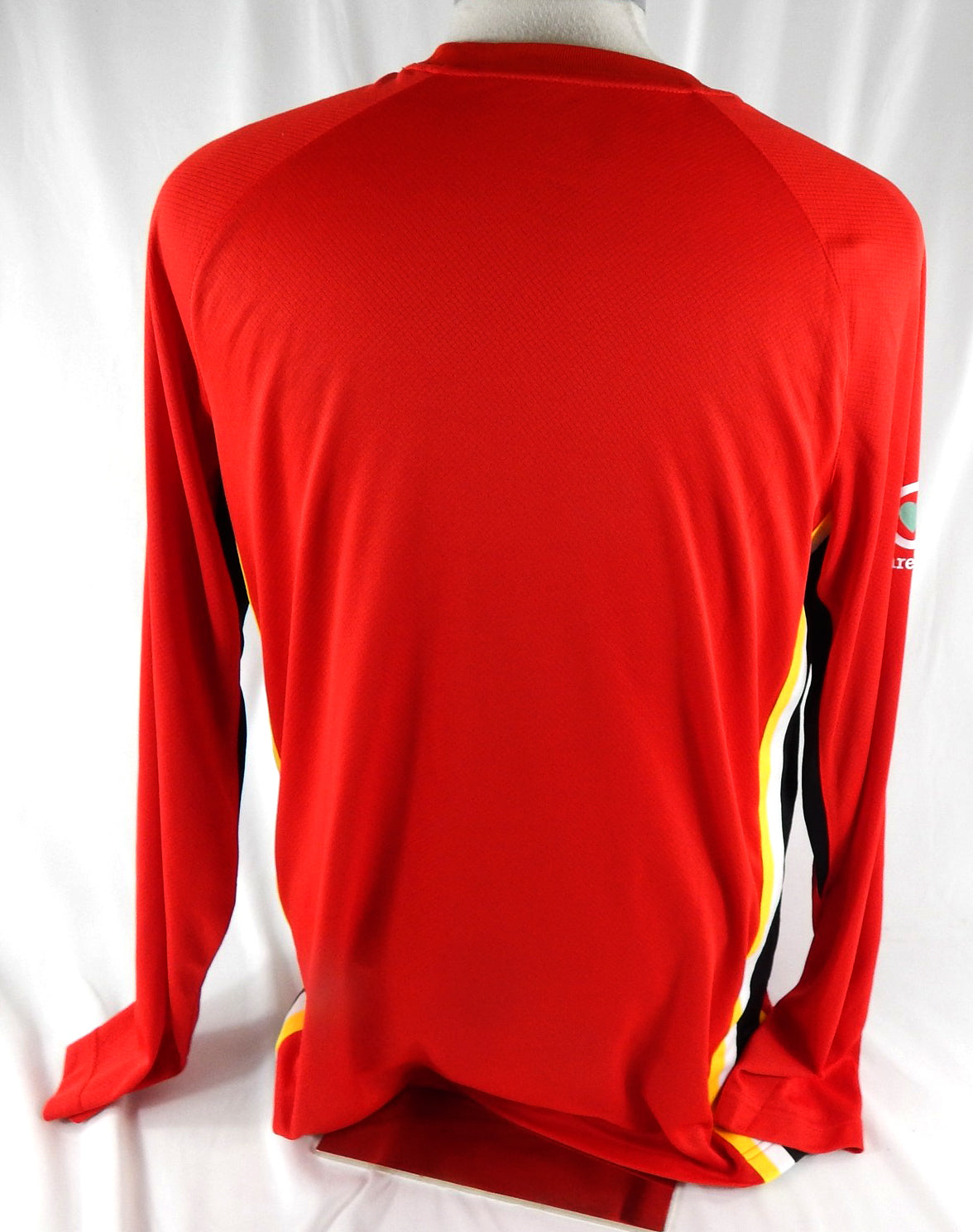 2025-26 Atlanta Hawks #0 Game Used Red Shooting Shirt L 089 Pic2