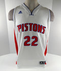 2016 Mens Detroit Pistons Avery Bradley #22 Swingman White Jersey Adidas NWT L 9