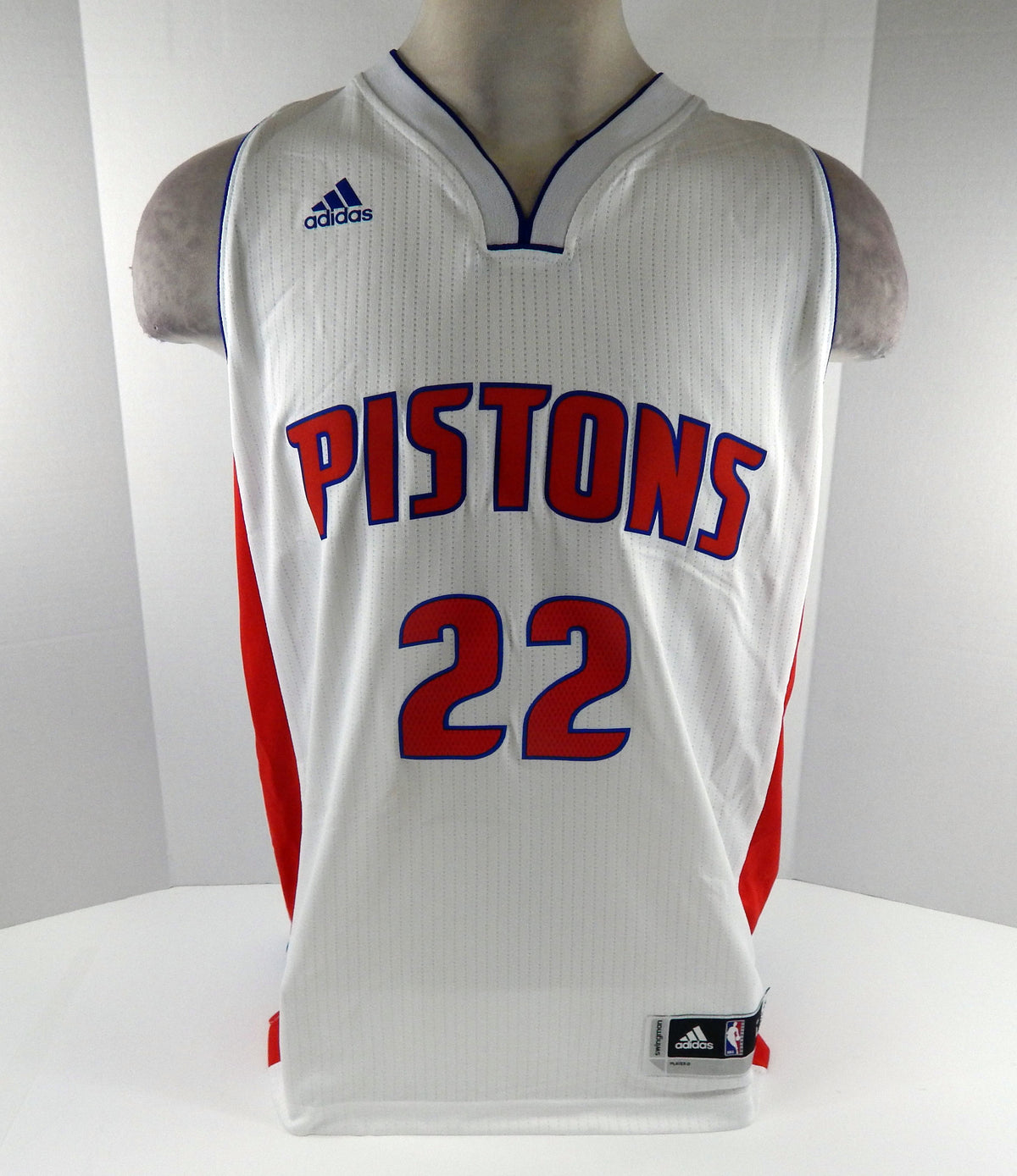 2016 Mens Detroit Pistons Avery Bradley #22 Swingman White Jersey Adidas NWT L 9