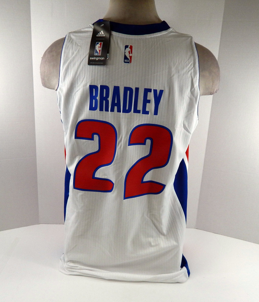 2016 Mens Detroit Pistons Avery Bradley #22 Swingman White Jersey Adidas NWT L 9 Pic2