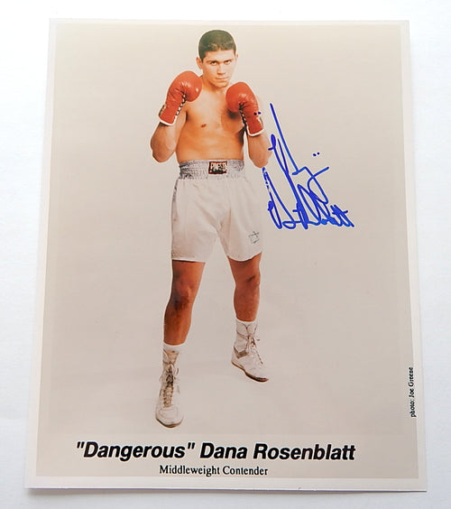 "Dangerous" Dana Rosenblatt 8x10 Signed Color Photo Auto Autograph Boxer