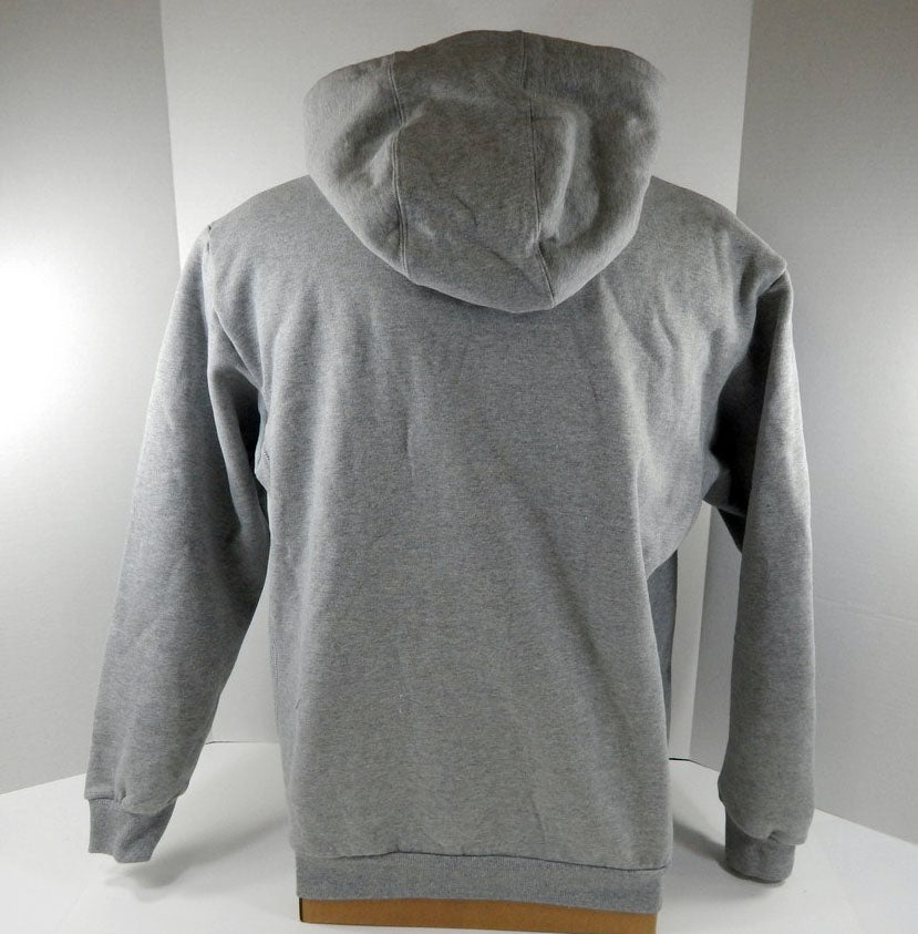 Men's Utah Jazz Authentic Grey Sweatshirt Hoodie Counterpoint NWT XL 254S Pic2