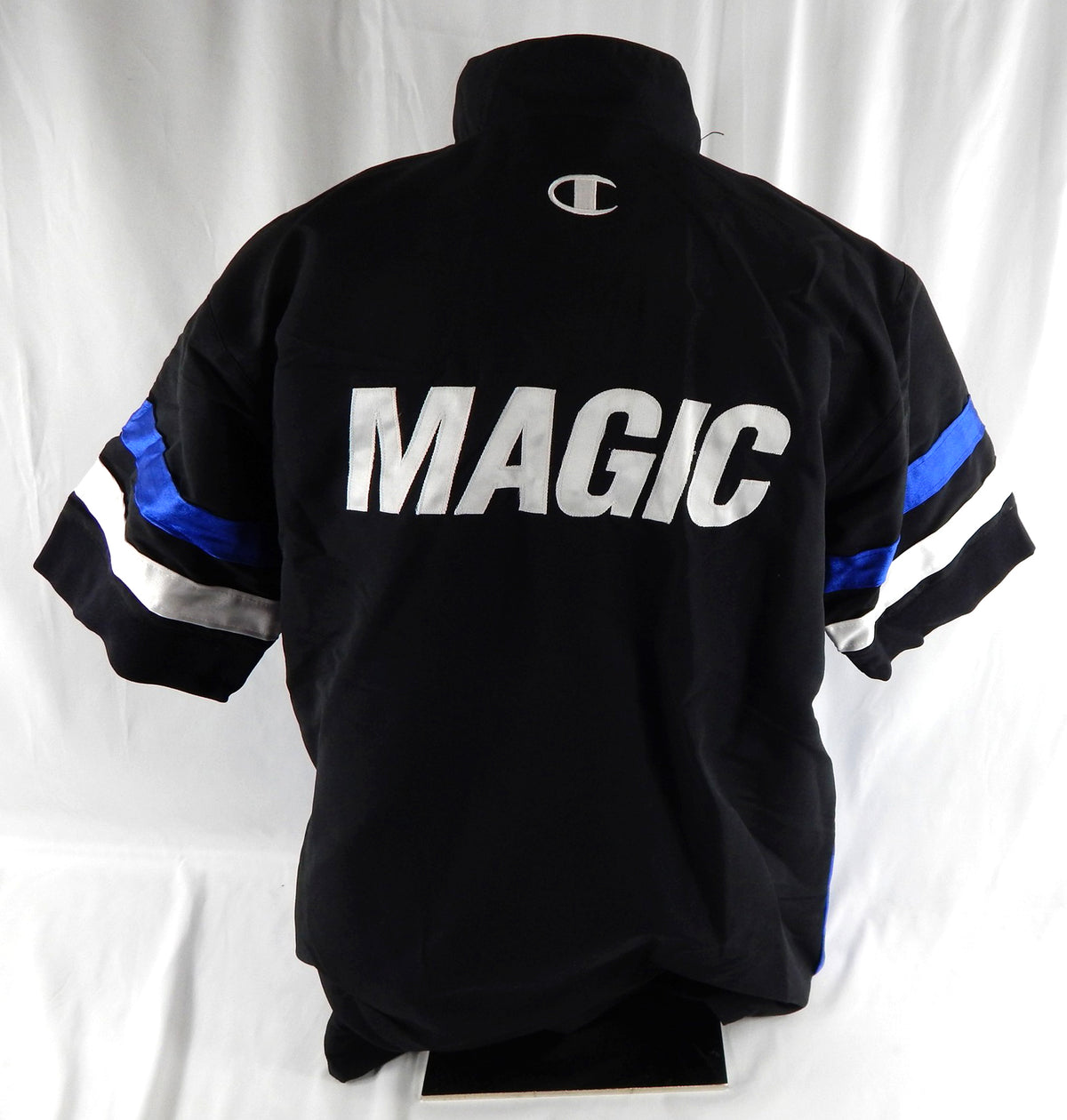 1990s Orlando Magic Game Used Black Warm Up Jacket 44 DP113167 Pic2