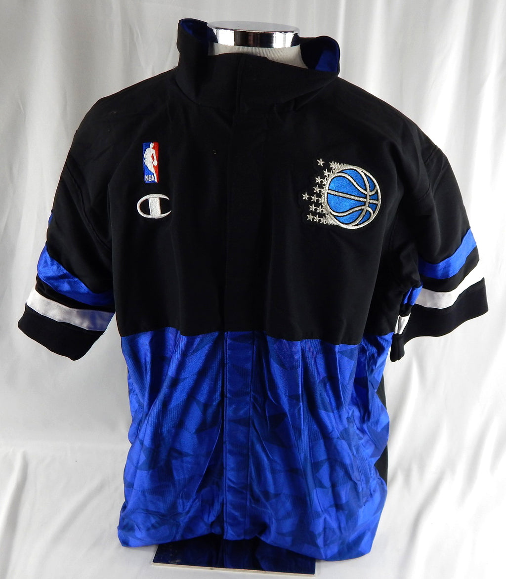 1990s Orlando Magic Game Used Black Warm Up Jacket 46 168