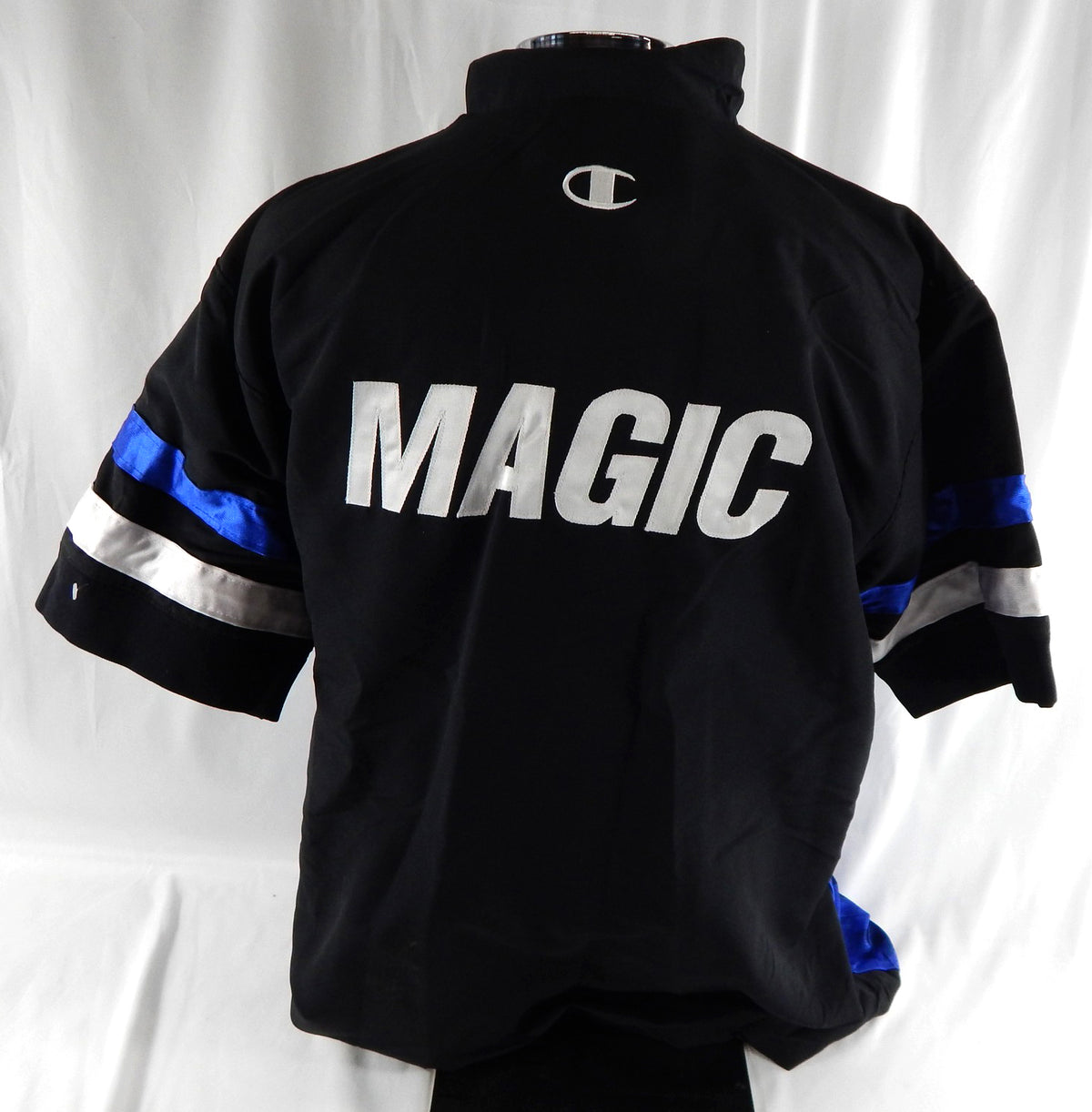 1990s Orlando Magic Game Used Black Warm Up Jacket 46 168 Pic2