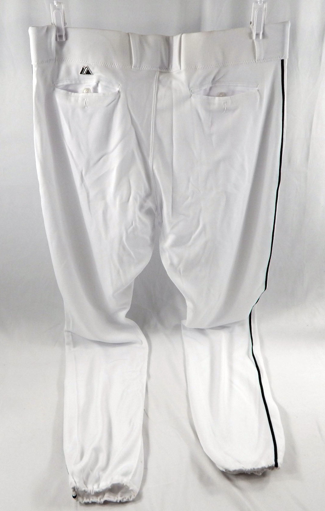 2012 Miami Marlins Dontrelle Willis #35 Game Used White Baseball Pants 42 113596 Pic2