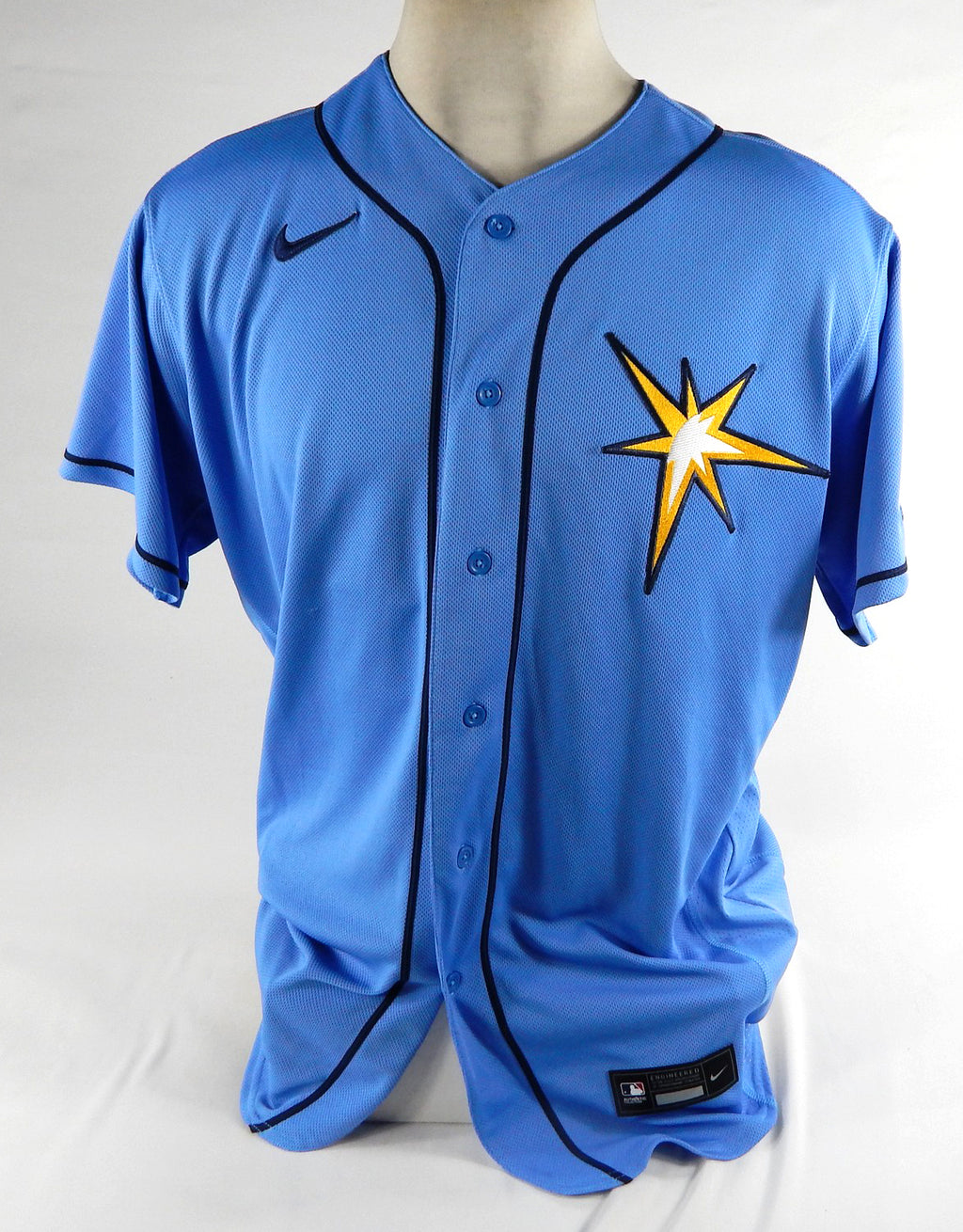 Tampa Bay Rays Matt Krook #39 Game Issued Blue Jersey BP ST 46 DP72490 Pic2