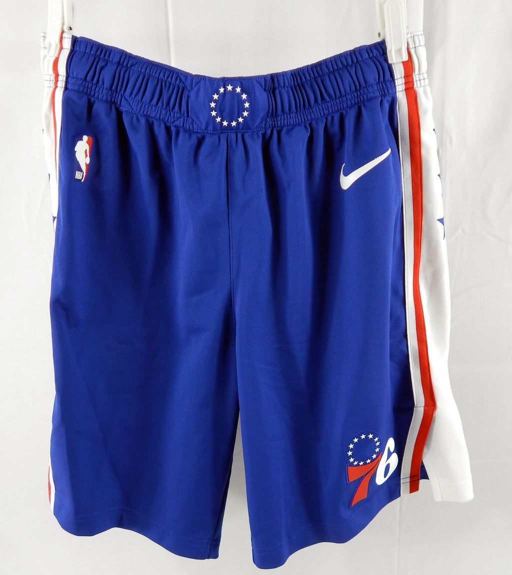 2022-23 Philadelphia 76ers PJ Tucker #17 Game Used Blue Shorts L 38 826