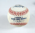 2023 Cardinals Nationals Game Used Baseball Mikolas Candelario RBI Double 258
