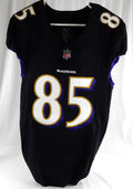 2024 Baltimore Ravens Colton Dowell #85 Game Issued Black Jersey 38 718
