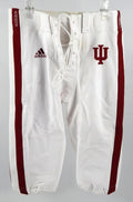 2009 Indiana Hoosiers Game Used White Pants 36 657